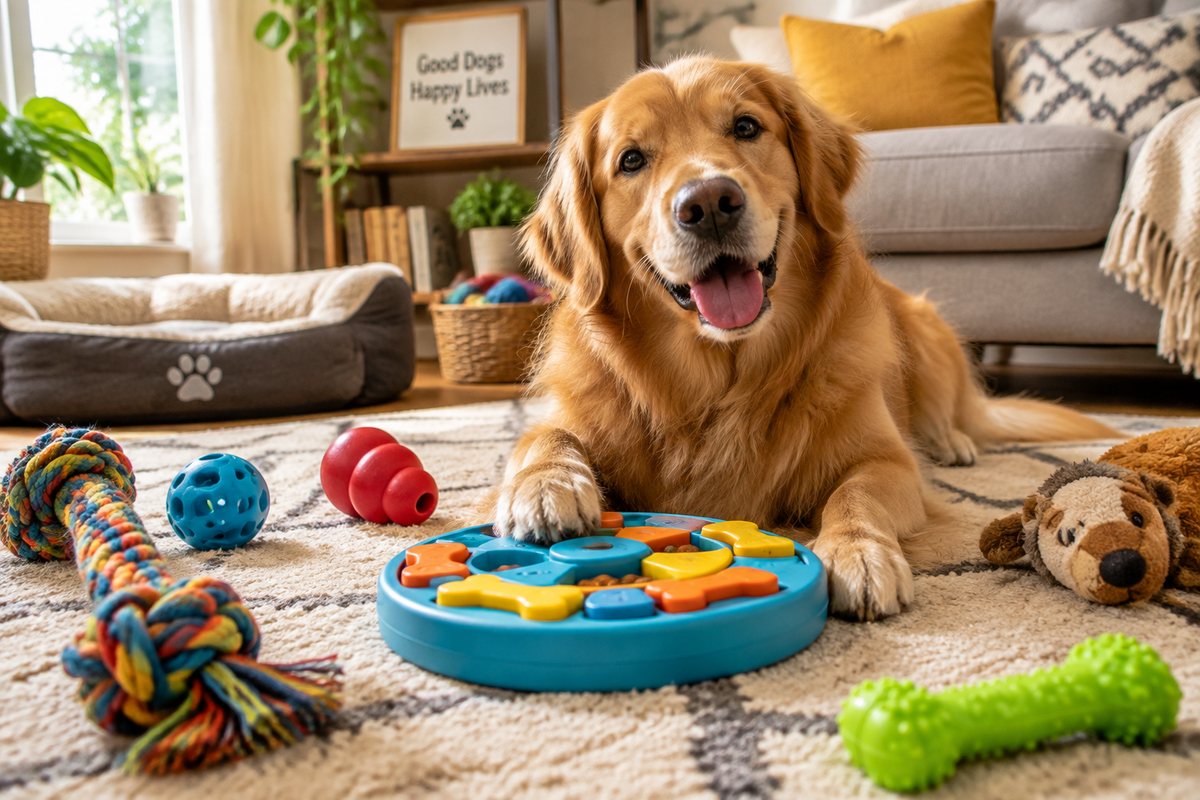 How to Keep Your Dog Entertained While You’re Away